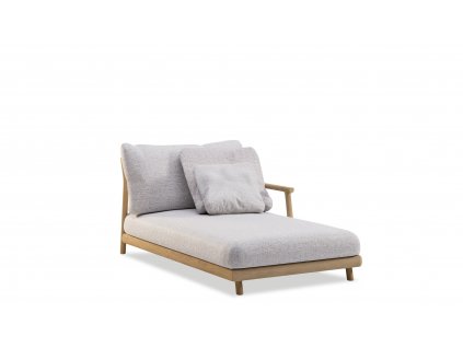 Manutti Muyu Chaise lounge left FUR0005628 white