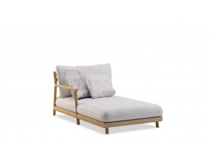 Manutti Muyu Chaise lounge right FUR0005629 white