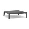 manutti sunrise coffeetable 120x120 teakscuro biela
