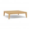 manutti sunrise coffeetable 120x120 teak brushed biela