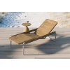 Manutti Flows teak lounger ambiance