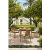 poltrona sedia tavolo twins emu esterno giardino alluminio teak grigio verde