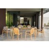 poltrona sedia tavolo twins emu esterno giardino alluminio teak