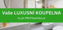Nabízíme kvalitní luxusní vybavení koupelen