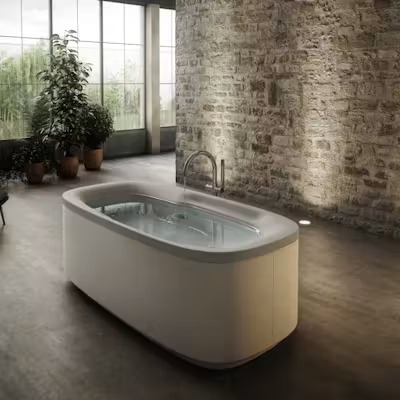 Detail moderní hydromasážní vany Jacuzzi® Muse