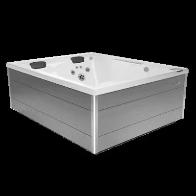 Kompaktní vířivka Jacuzzi® J404L™ se dvěma lounge pozicemi
