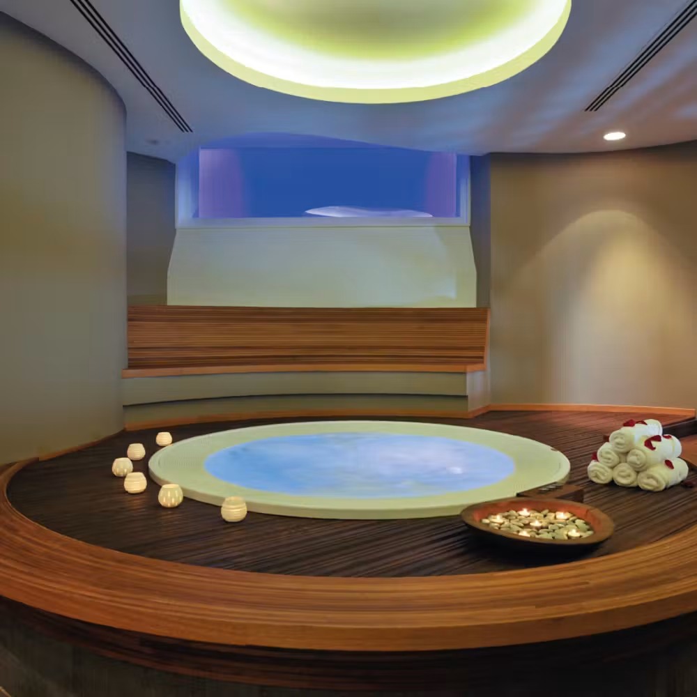 Kruhová profesionální vířivka Jacuzzi® Alimia Pro