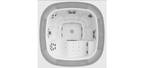Vzduchové trysky blower ve vířivce Jacuzzi® Professional