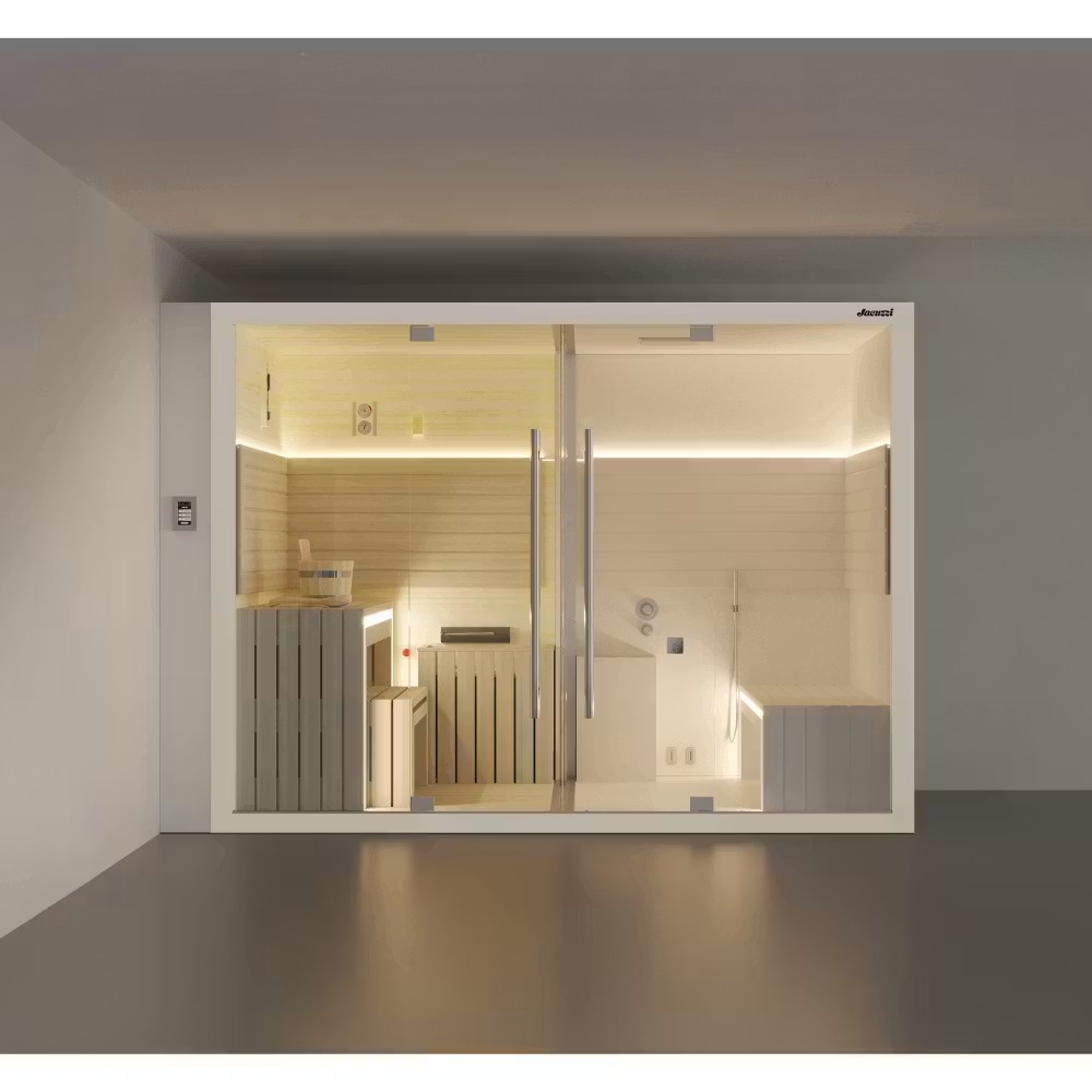 Jacuzzi® Sasha v konfiguraci sauna a hammam