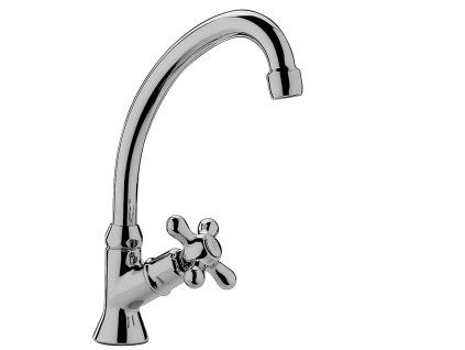 Rubinetto girevole 1/2'        IRIS (Barva Bronz)