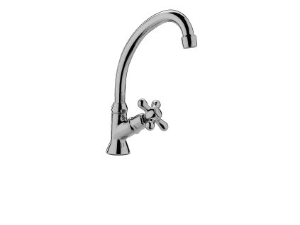 Rubinetto girevole 1/2'        IRIS (Barva Bronz)