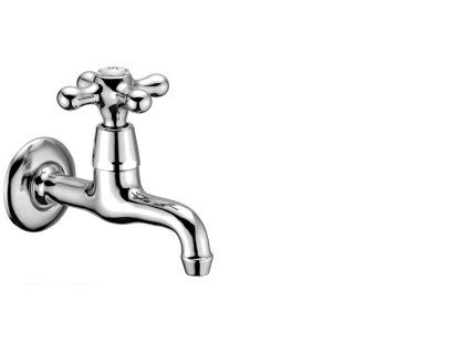 Rubinetto prol.mo 1/2'  c/rosone   IRIS (Barva Bronz)