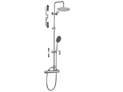 Paffoni Colonna regol. MINI MASTER + c/dev+d.Giada+ sof .B ZCOL686SK2CR