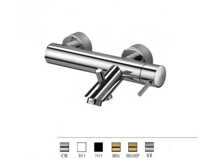 LIGHT vanová baterie bez sprch.kompletu (Barva Chrom)