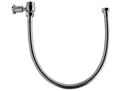Nástěnné držák s hadicí 1/2x1/2 (Barva Chrom)