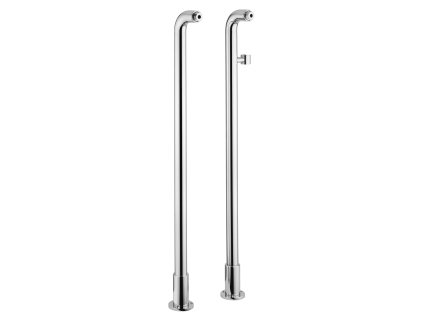 Tyče k vanové baterii z podlahy 890 mm (Barva Bronz)