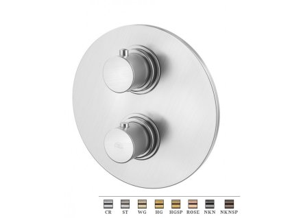 LIGHT termostatická podomítková baterie (Barva Medově broušené zlato)