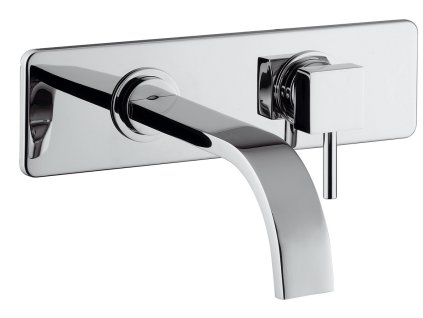 LEVEL umyvadlová podomítková baterie, 200mm (Barva Chrom)