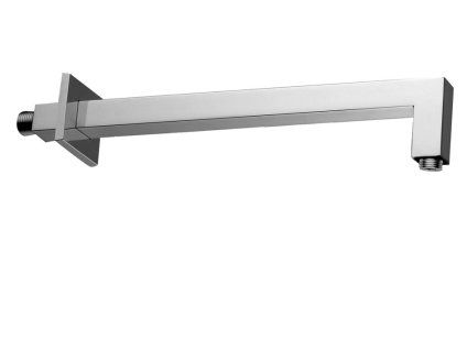 Paffoni QUADRO rameno hlavové sprchy, hranaté 400mm ZSOF063
