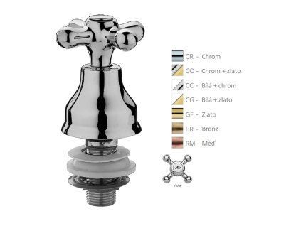 Paffoni VIOLA ventil bidetový 1/2" VLV150