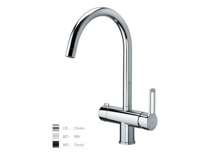 RINGO dřezová stojánková s připojením na myčku (Barva Matná černá)