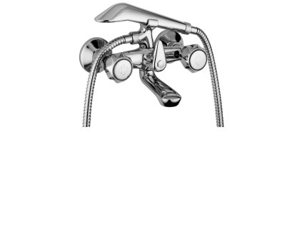 DANUBIO vanová ze zdi se sprch.komp (Barva Chrom)