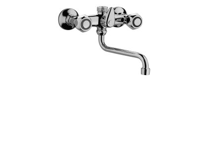 DANUBIO vanová s pro horní napojení (Barva Chrom)