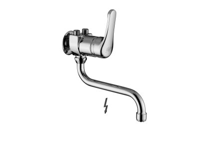 NETTUNO  pro průtokový ohřívač (Barva Chrom)