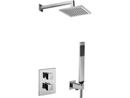 LEVEL termostatická sprchová sestava (Barva Chrom matný)
