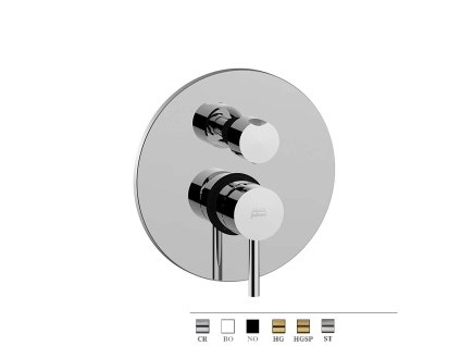 LIGHT vanová/sprchová podomítková baterie (Barva Chrom)