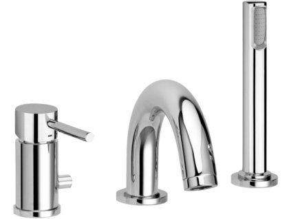 LIGHT vanová stojánková baterie (Barva Chrom)