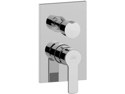 RED vanová/sprchová podomítková baterie (Barva Chrom)