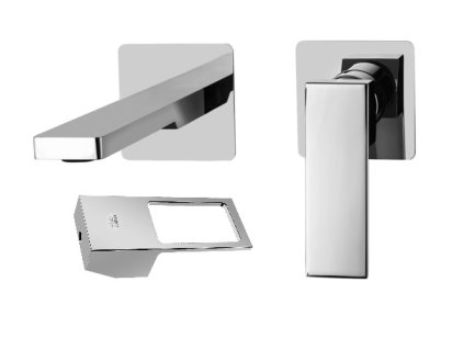 EFFE umyvadlová podomítková baterie, 240mm (Barva Chrom)