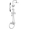 BIRILLO kompletní vanový termostatický systém (Barva Chrom)