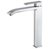 LEVEL stojánková umyvadlová baterie, vysoká (Barva Chrom)
