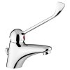 DUEMILA umyvadlová baterie s lékařskou pákou, výpu (Barva Chrom)