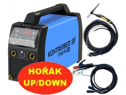 Set KITin 1700HF RS kabely, hořák U D