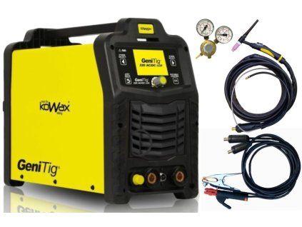 GeniTig 220 ACDC, hořák kabely ventil