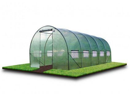 Záhradný fóliovník 3x8 s UV filtrom, zelený