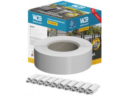 Krycí páska PVC BASIC LINE RAL 9010-BÍLÁ 4,75cmx35m