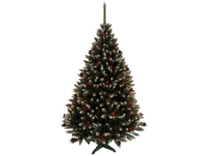 Vánoční stromek Smrk s jeřabinou 220 cm