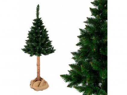 Vánoční stromek Borovice himálajská na pníku DELUXE 220 cm