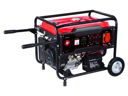 Elektrocentrála Strend Pro KM8000-A, 6,5/6.0 kW, s elektr. startováním, benzinová