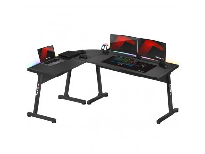 Herní stůl HUZARO HERO 6.0 BLACK RGB