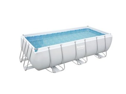 Bazén Bestway® Power Steel™, 56442, piesková filtrácia, rebrík, dávkovač, 404x201x100 cm