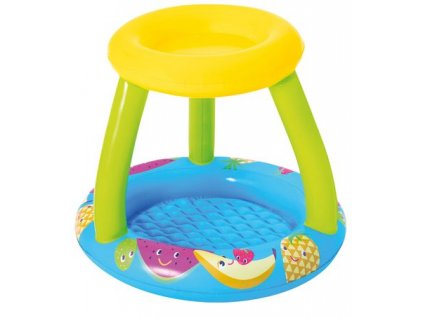 Bazénik Bestway® 52331, Fruit Canopy, detský, nafukovací, so strieškou, 94x89x79 cm