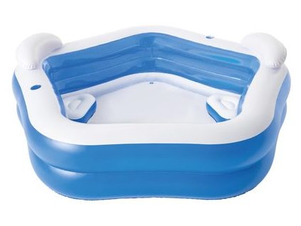Bazén Bestway® 54153 Family Fun, nafukovací, 213x206x69 cm