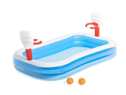 Bazén Bestway® 54122, Basketball, detský, nafukovací, 251x168x102 cm
