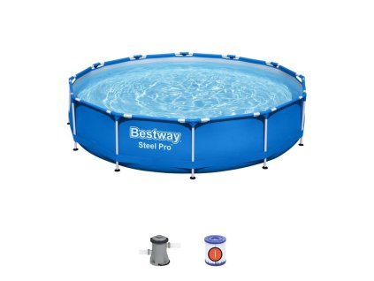 Bazén Bestway® Steel Pro™, 56681, kartušová filtrácia, 366x76 cm