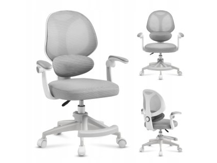 Dětská židle Mark Adler JUNIOR 4.5 Šedá